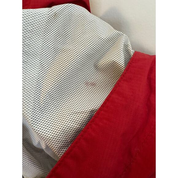 Patagonia Torrentshell Red Hooded Raincoat Trench Jacket Women’s Small - Picture 11 of 12